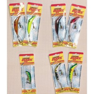 1 - Canadian Wiggler Rattler | Model: CWR | Size & Weight: 3 1/4″ - 9/16  oz. | Most Popular Rattling Lure